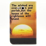 Tab 4 7.0 Case, Firefish Damage Resistance Case Premium PU Leather Wallet Card Slots Kickstand Feature Case for... N347