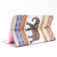 Tab 4 7.0 Case, Firefish Damage Resistance Case Premium PU Leather Wallet Card Slots Kickstand Feature Case for... N352