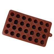 HT BAKEWARE | 28 Different Emoji Face Silicone Chocolate Mold N2