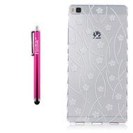 Huawei P8 Lite Case, Firefish Durable Soft TPU Back Case [Soft-Flex] Drop Protection Scratch-Resistant Cover Skin... N208
