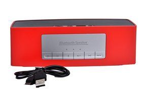 Blueone Outdoor Speaker HIFI Wireless Bluetooth Subwoofer Speakers for Cell Phones - Red N3