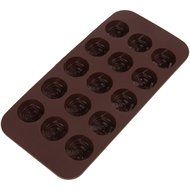 Home-X Rose Shaped Silicone Mold for Chocolate, Jelly and Candy - 15-piece Per Mold - Rose