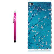 Huawei P8 Lite Case, Firefish Durable Soft TPU Back Case [Soft-Flex] Drop Protection Scratch-Resistant Cover Skin... N214