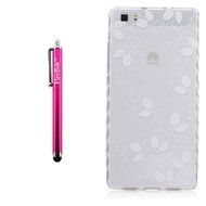 Huawei P8 Lite Case, Firefish Durable Soft TPU Back Case [Soft-Flex] Drop Protection Scratch-Resistant Cover Skin... N216