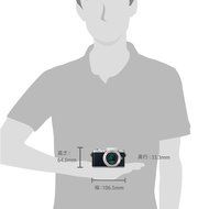 Panasonic DMC-GF7WK Compact System Camera (DSLM) with 12-32mm + 35-100mm Kit - International Version (No Warranty)