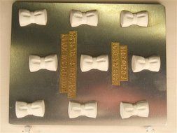 Bow Tie Bite Size Pieces F021 Fathers Chocolate Candy Mold