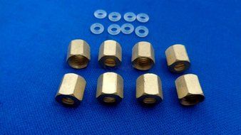 8 x Copper thread O-ring for Epson 7600 9600 7800 7880 9800 9880 4800 4880 Big Damper