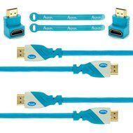 Aurum Pro Series - Pack of 3 High Speed HDMI Cable (10 Ft) with Ethernet - Supports 3D &amp; Audio Return Channel... N12