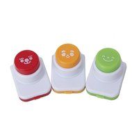 Set of 3pcs Smiley Face Expression Pattern Nori Punch Cutters Mold DIY by Generic N4