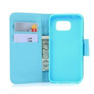 S7 Edge Case,Samsung Galaxy S7 Edge Case - Wallet Folio Flip Premuim PU Leather Case Colorful Print Design with... N38
