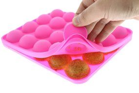 Silicone Chocolate Cake Pop Accessories Mold Supplies Set Kit - Heat Resistant - Includes 200 Lollipop Sticks... N2