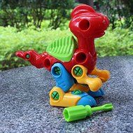 Educational toys，BeautyVan children KidsFashion Disassembly Dinosaur Design Educational toys (A) N7