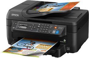 Epson WorkForce WF-2650 All-In-One Wireless Color Printer with Scanner, Copier and Fax N3