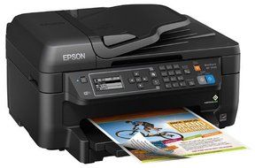 Epson WorkForce WF-2650 All-In-One Wireless Color Printer with Scanner, Copier and Fax N4