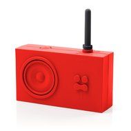 Lexon Tykho Rubber Radio, Red N5