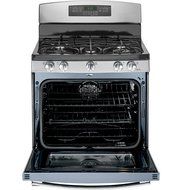 GE PGB920SEFSS Profile 30" Stainless Steel Gas Sealed Burner Range - Convection