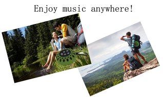 Outdoor Bluetooth Waterproof Speaker, 54MM Loud Speaker, NFC Bluetooth Speaker, Hands Free Protable Speaker, Unique... N5