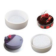 Mould Round Design Silicone Mousse Cake Mould Cake Mold Silicone Flexible For Brownie Mousse Cake Breads Cheesecake... N5