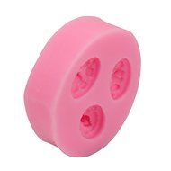 Let'S Diy 3 Holes Flower 3D Silicone Molds For Jello Candy Sugarcraft Soap Moulds DIY Cookware Tools Dining Bar... N4