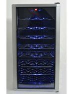 32-Bottle Wine Cooler Refrigerator Cellar Electronic Adjustable N6