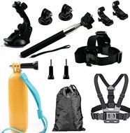 VVHOOY 10 in 1 Action Sport Camera Bundle Kit for Extreme sports such as Skateboarding Snowboarding Roller Skating... N7