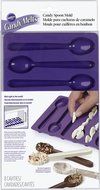 Wilton 2115-0229 Spoon-Shaped Silicone Candy Mold, Purple N5