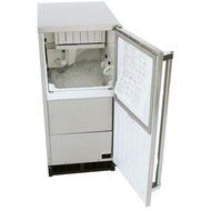 Luxor 44 Lb. 15-inch Outdoor Ice Maker - Stainless Steel - Aht-od-im N2