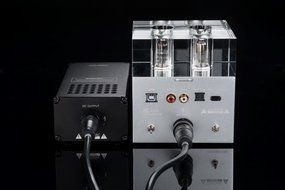 Woo Audio WA7d Fireflies Duo Headphone Amplifier/DAC in Silver