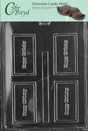 Cybrtrayd BC005 Happy Birthday Business Card Chocolate Candy Mold