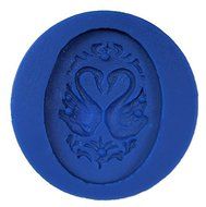 Swan Cameo Silicone Mold for Fondant, Gum Paste, Chocolate, Crafts N2