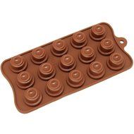 Freshware CB-607BR Silicone Break-Apart Chocolate, Protein and Energy Bar Mold N8