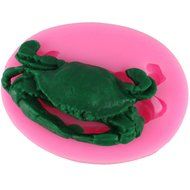 Mujiang Crab Clay Gumpaste Sugar Craft Silicone Molds N3