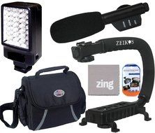 Accessory Package For Sony HDR-TD10 HDR-TD20V HDR-XR150 HDR-XR155 HDR-XR160 HDR-XR260V HDR-XR350V HDR-XR550V Camcorder... N3