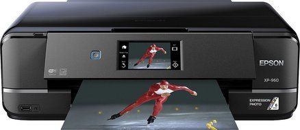 Epson - Expression Photo XP-960 - C11CE82201 Wireless Small-in-One Printer - Black
