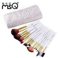 ShungHO MSQ Brand 15pcs Makeup Brushes Set,Roman Style Beauty Comestic Makeup Brushes Tools Kits N2
