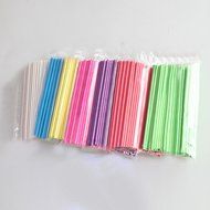 Dealglad 100pcs Paper Lollipop Sucker Sticks for Cake Pops Candy, 6-inch By 5/32-inch (Purple) N15