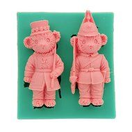 Let&#039;S Diy Bear Silicone Cake Molds Non-Stick Fondant Jelly Sugar 3D Soap Moulds Kitchen Accessories N3