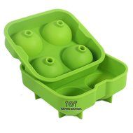 Ramini Brands Premium Whiskey Ice Ball Maker Mould Tray With Lid - Bonus Recipes - Jello Cake Pops Chocolate Candy... N18