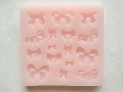 Assorted Bows Ribbons SILICONE sugarcraft art MOULD cake decorating fondant gum paste chocolate candy mold N2