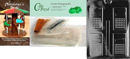 Cybrtrayd J054 Calculator Jobs Chocolate Candy Mold N5