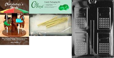 Cybrtrayd J054 Calculator Jobs Chocolate Candy Mold N6