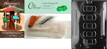 Cybrtrayd J028 Bandaid and Thermometer Chocolate Candy Mold with Exclusive Cybrtrayd Copyrighted Chocolate Molding... N6