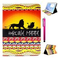 Tab 4 7.0 Case, Firefish Damage Resistance Case Premium PU Leather Wallet Card Slots Kickstand Feature Case for... N359