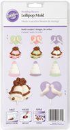 Wilton 2115-1711 Lollipop Mold, Wedding Shower 10 Cavities/5 Designs