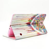 Tab 4 7.0 Case, Firefish Damage Resistance Case Premium PU Leather Wallet Card Slots Kickstand Feature Case for... N369