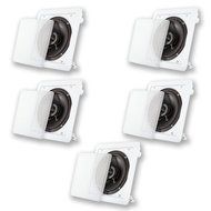 Acoustic Audio LC265i In Ceiling 6.5 Home Theater 5 Speaker Set 1250W LC265i-5S