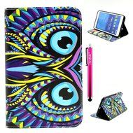 Tab 4 7.0 Case, Firefish Damage Resistance Case Premium PU Leather Wallet Card Slots Kickstand Feature Case for... N377