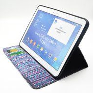 Tab 4 7.0 Case, Firefish Damage Resistance Case Premium PU Leather Wallet Card Slots Kickstand Feature Case for... N384