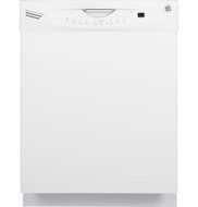 GE GLDA690FWW 24" White Full Console Dishwasher - Energy Star N3
