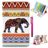 Tab 4 7.0 Case, Firefish Damage Resistance Case Premium PU Leather Wallet Card Slots Kickstand Feature Case for... N388